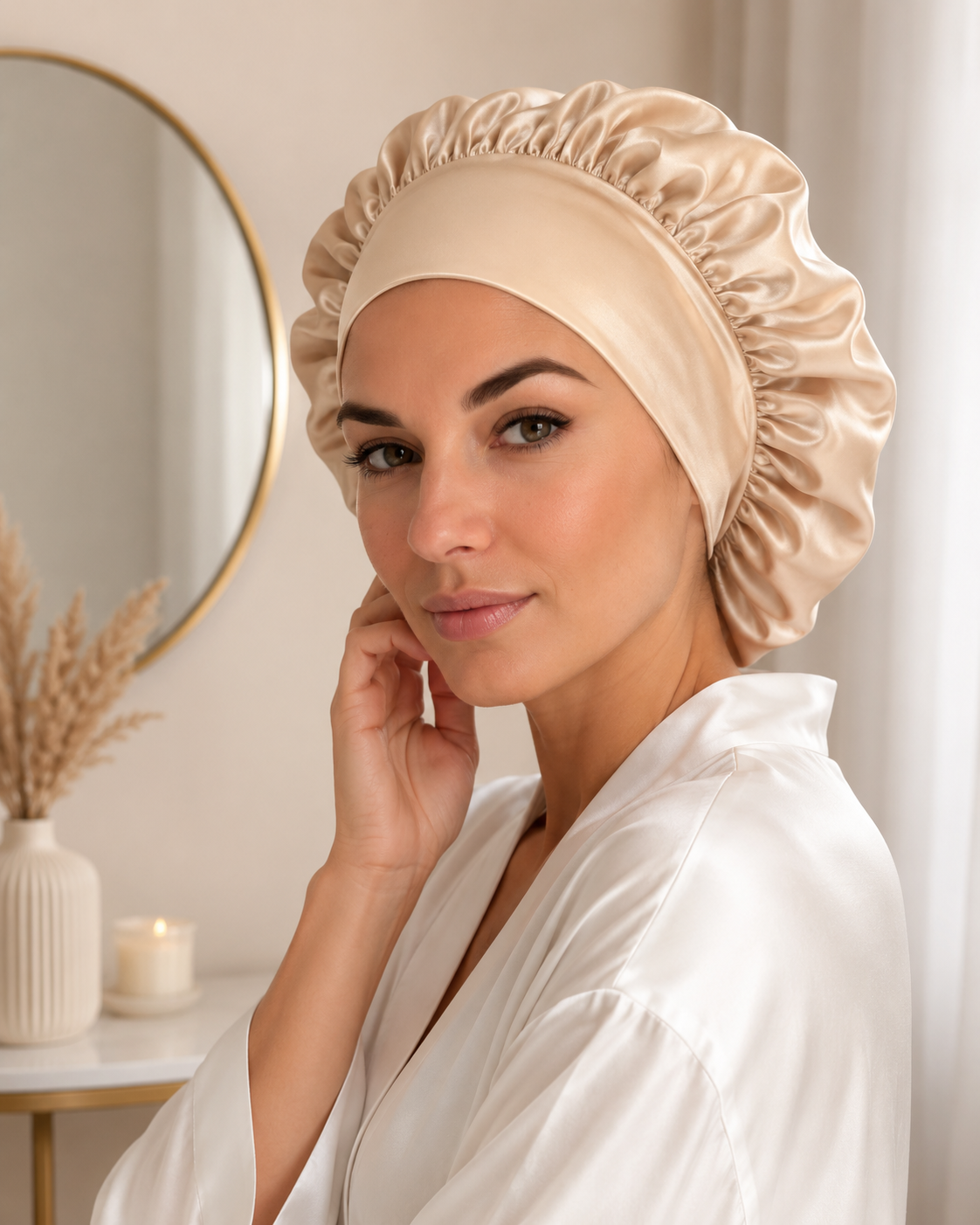 Mulberry Silk Bonnet