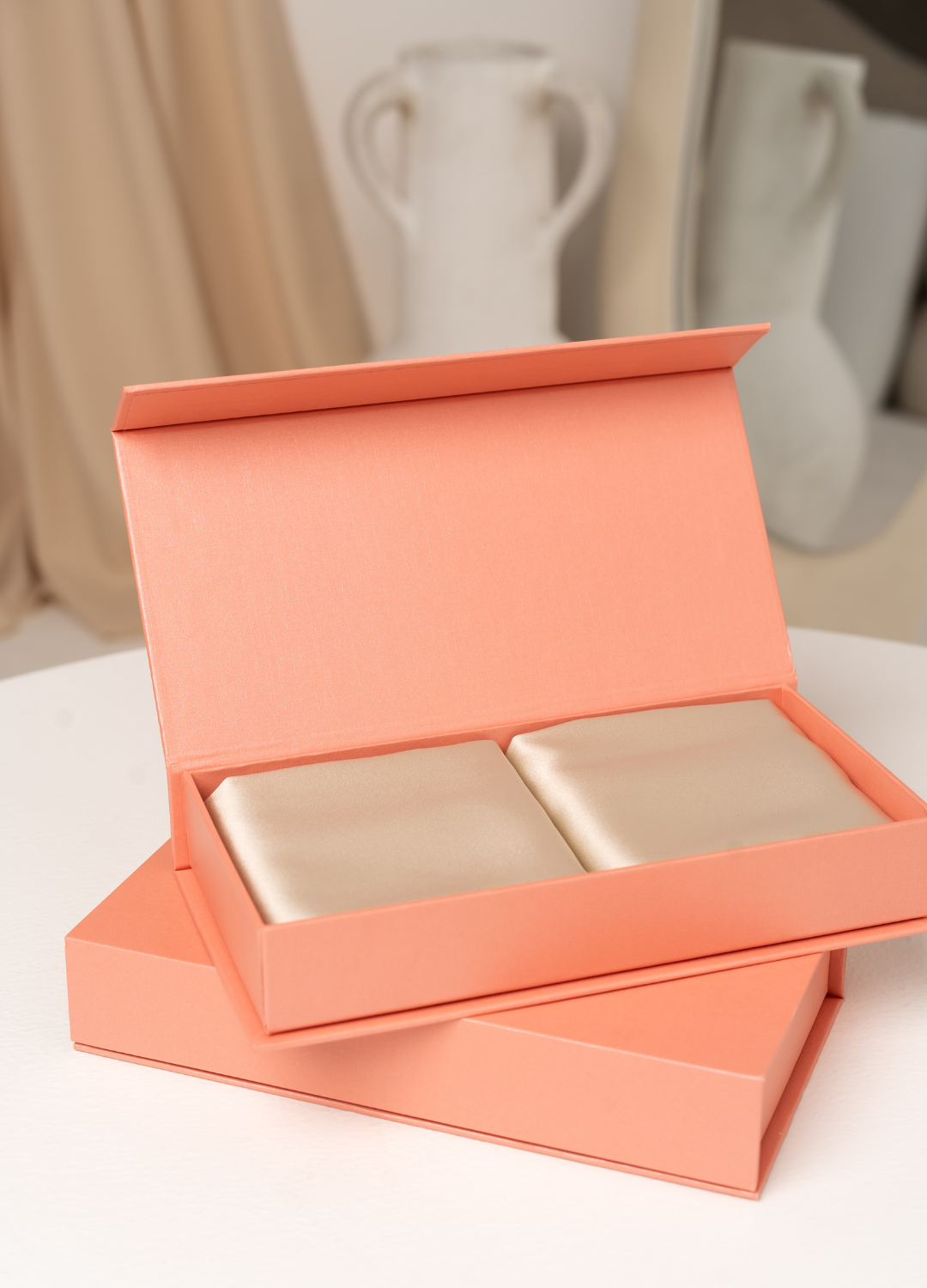 The Mulberry Silk Pillowcase Pair - Champagne