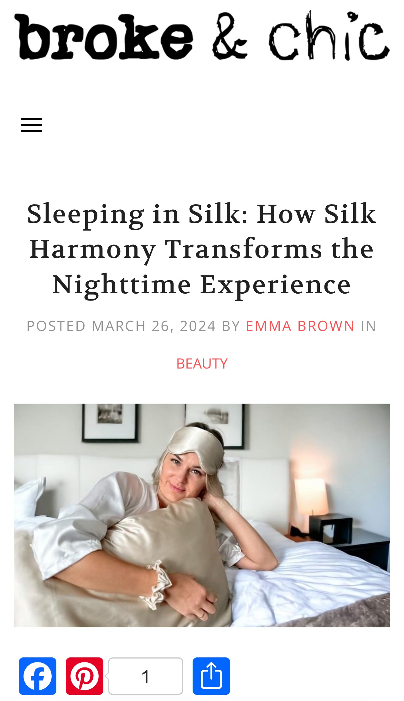 Sleeping in Silk: How Silk Harmony Transforms the Nighttime Experience
